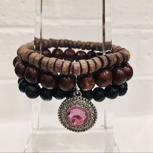 3 piece Bracelet stack